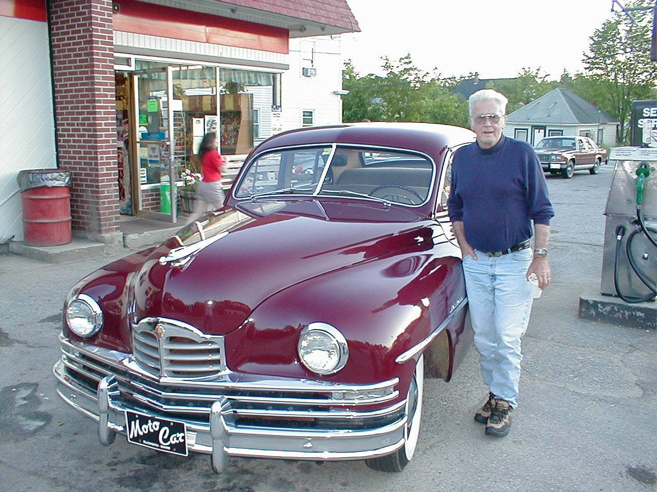 Julian KA1ZRA and old car